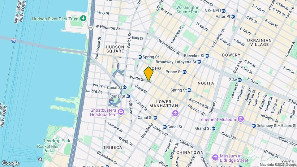 495 Broome St Map and Location Details