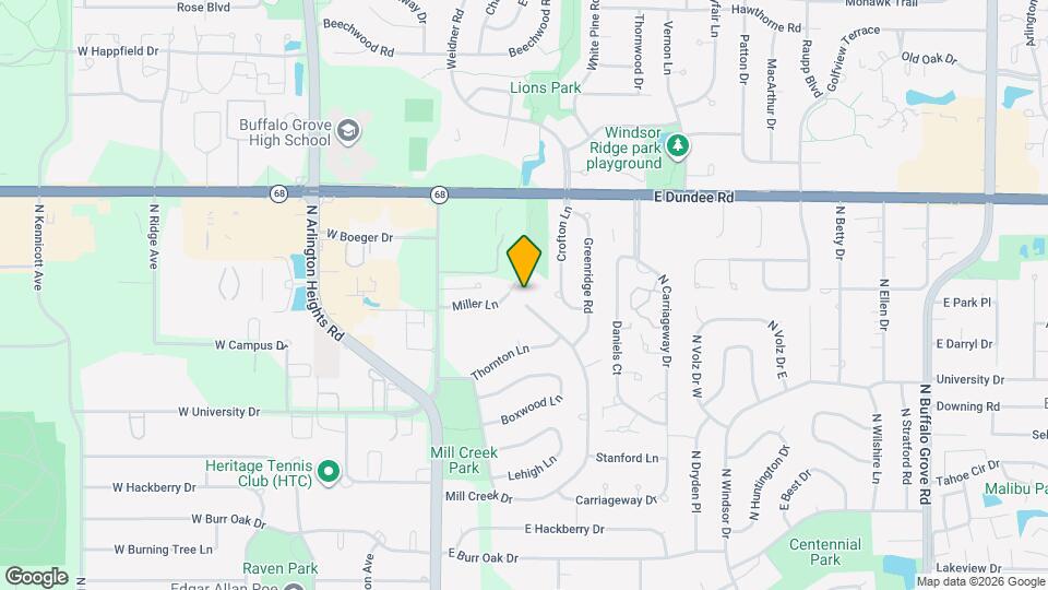 849 Miller Ln, Unit Unit 104 Map and Location Details