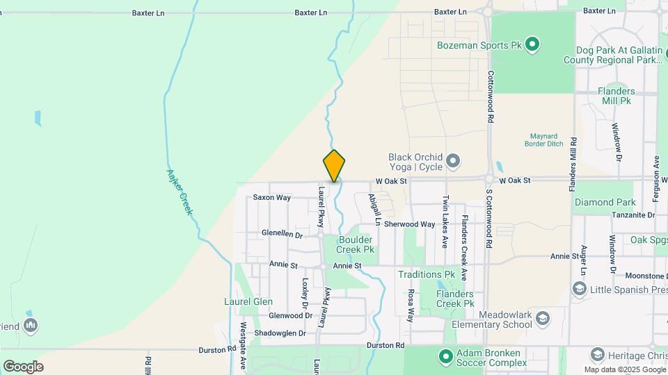 1260 Baxter Creek Way Map and Location Details