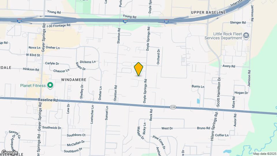 4624 Manchester Dr Map and Location Details