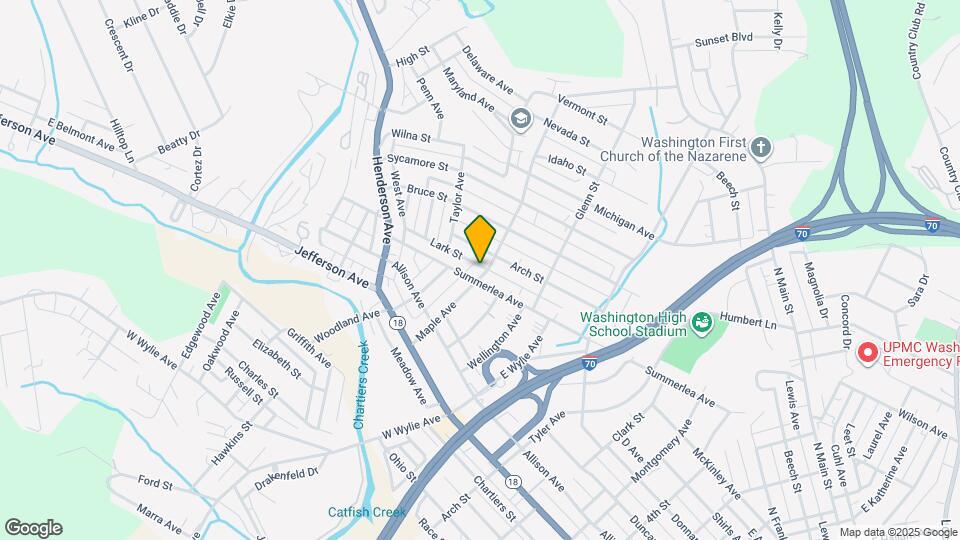 211 Maple Ave Map and Location Details