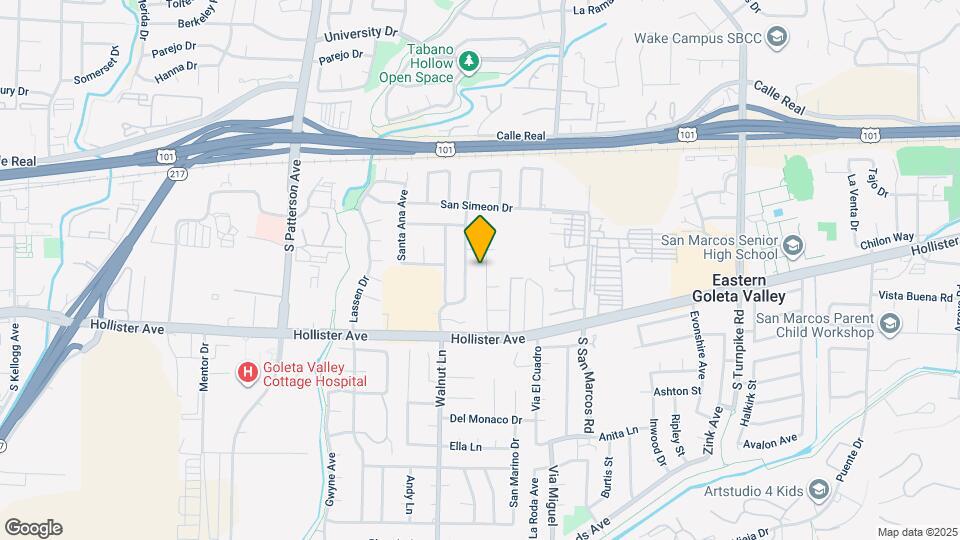 141 San Federico Ave Map and Location Details