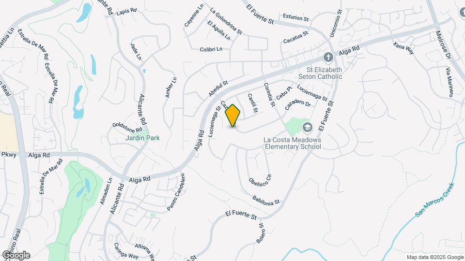 2657 Cazadero Dr Map and Location Details
