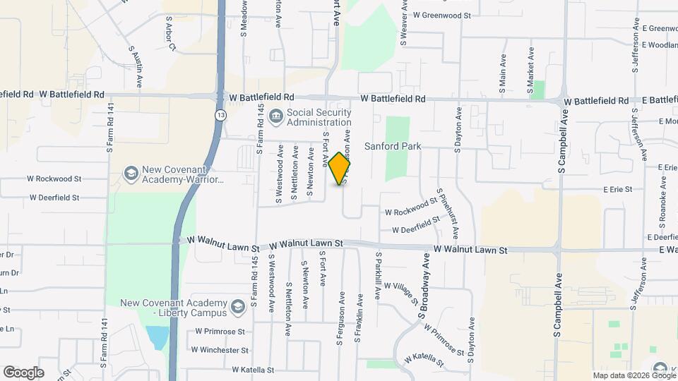 3215 S Ferguson Ave Map and Location Details