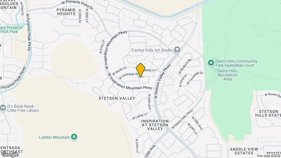 5533 W Cavedale Dr Map and Location Details