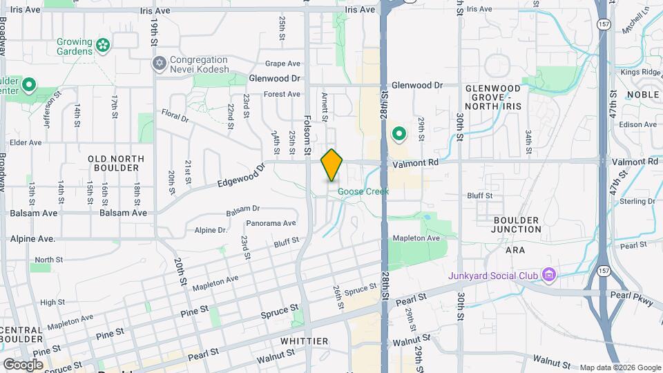 2635 Mapleton Ave Map and Location Details