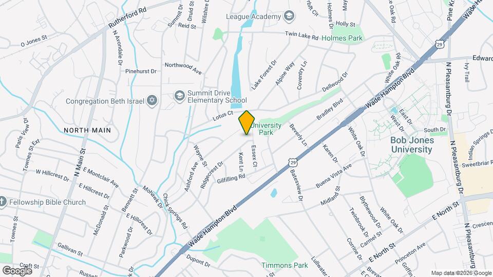 333 Ridgecrest Dr Map and Location Details