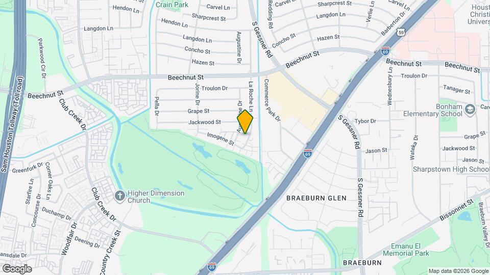 8340 La Roche Ln Map and Location Details