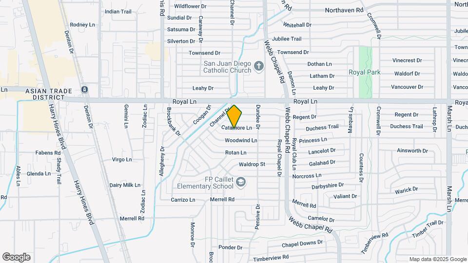 3144 Catamore Ln Map and Location Details