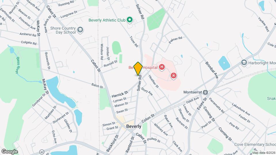 72 Sohier Rd, Unit 2 Mapa y Detalles de la Ubicación