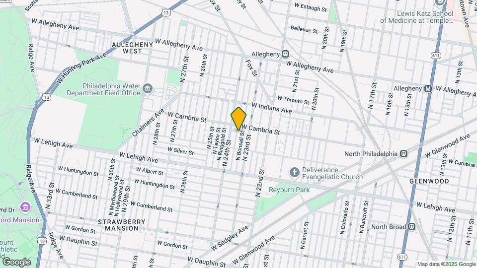 2841 N Judson St Map and Location Details