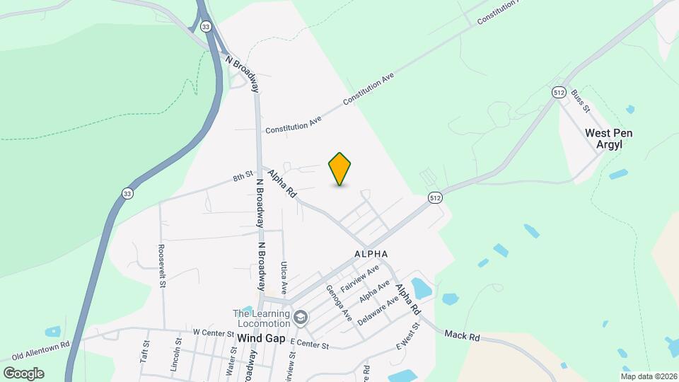 665 Alpha Rd Map and Location Details
