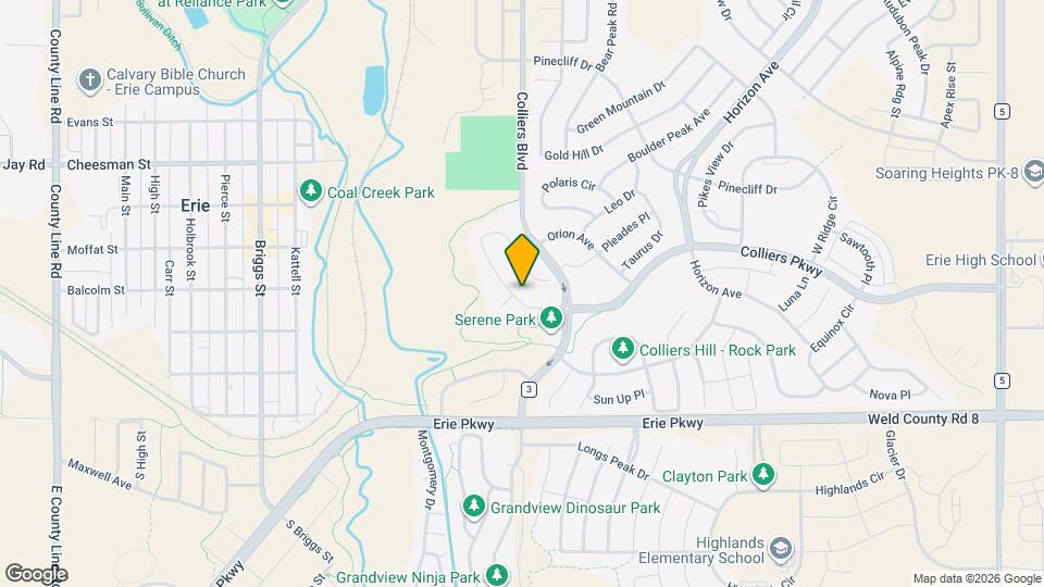 438 Orion Cir Mapa y Detalles de la Ubicación