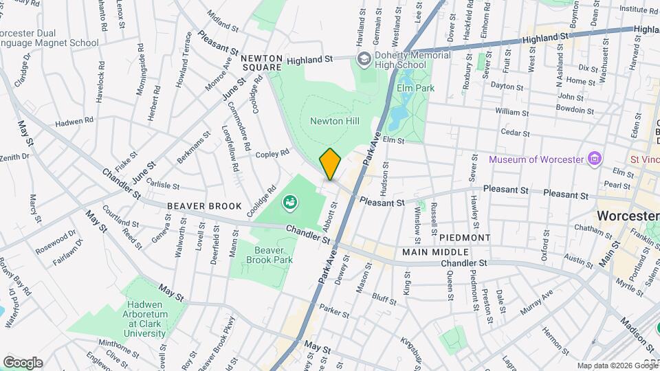 548 Pleasant St Map and Location Details