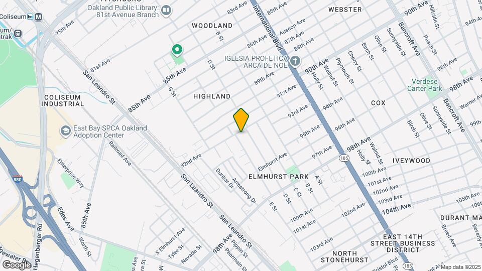 1008 92nd Ave Map and Location Details