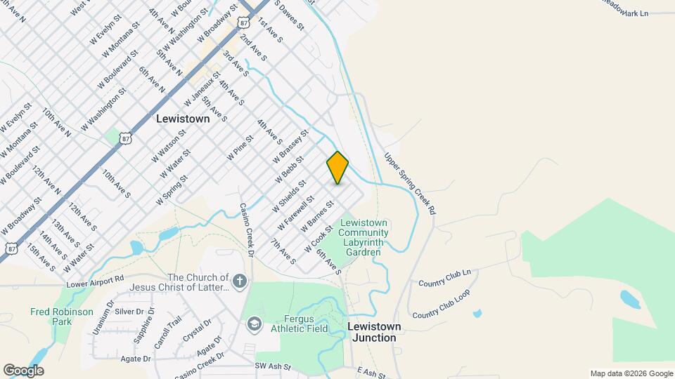 320 W Barnes St Map and Location Details