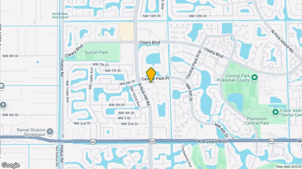 10110 NW 5th St Map and Location Details