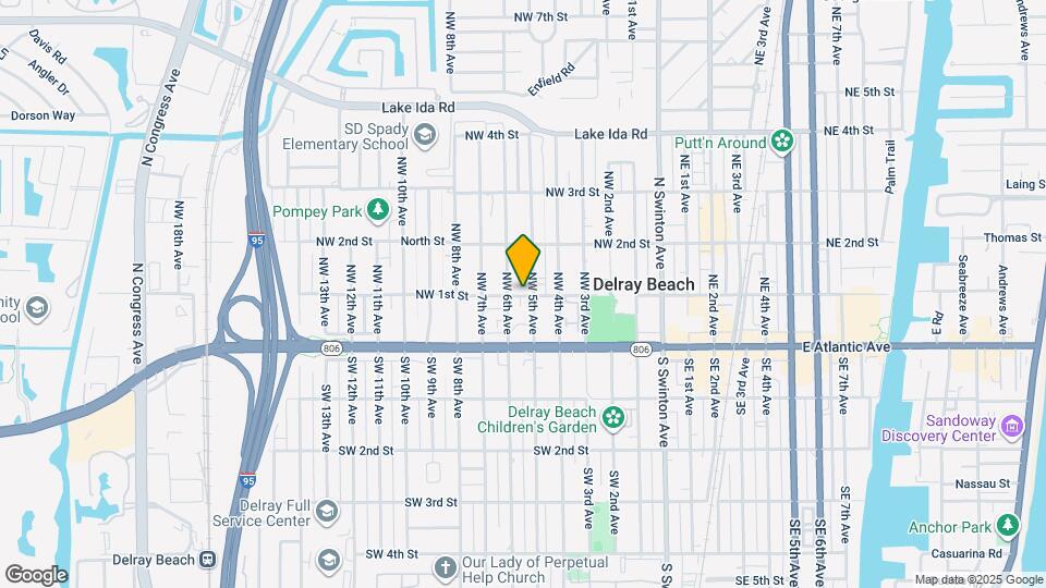 515 NW 1st St Map and Location Details