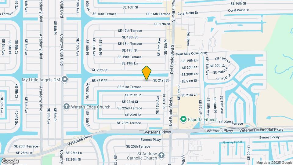 1424 SE 21st St Map and Location Details