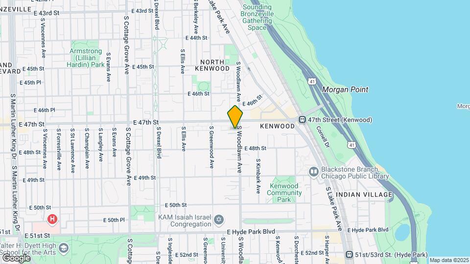 4720 S Woodlawn Ave Mapa y Detalles de la Ubicación