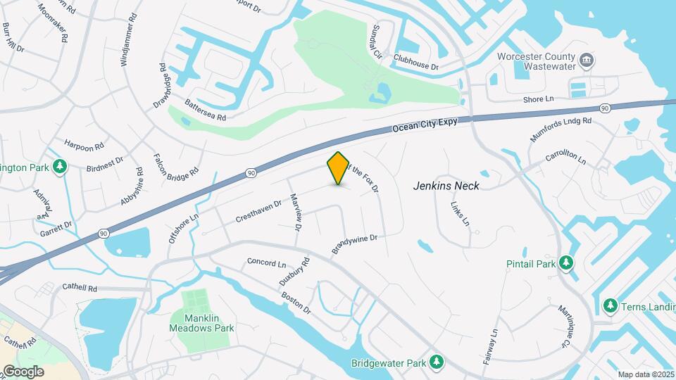 80 Cresthaven Dr Mapa y Detalles de la Ubicación