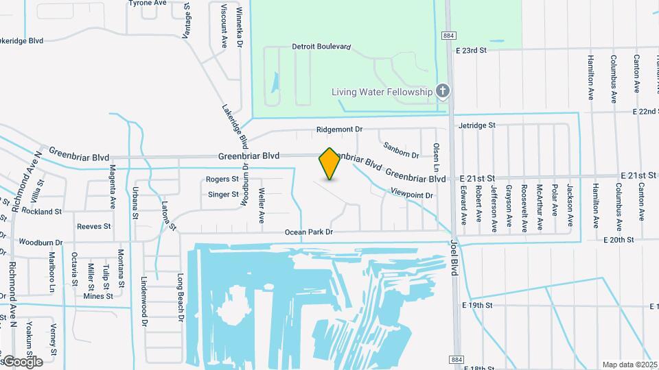 1932 Marlay Ave Map and Location Details