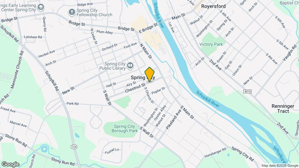 164 Chestnut St Map and Location Details