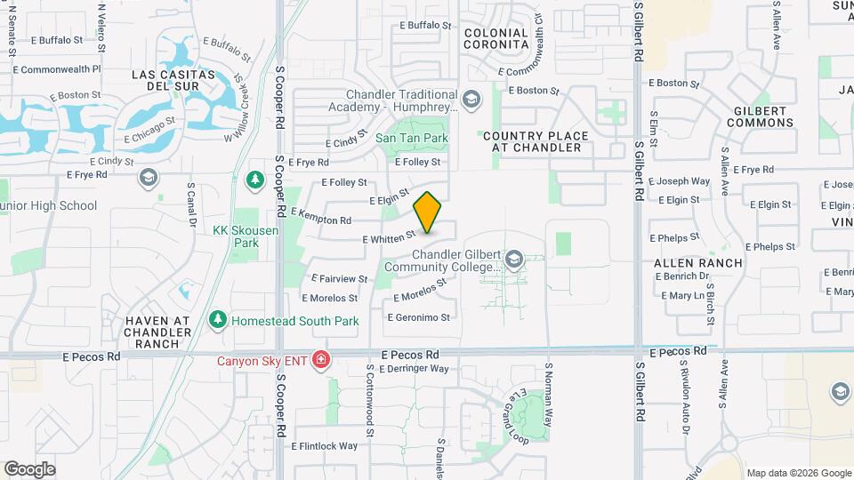 2432 E Nathan Way Map and Location Details