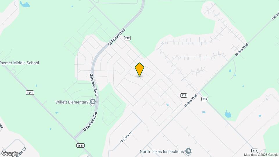 1736 Everglades Dr Map and Location Details