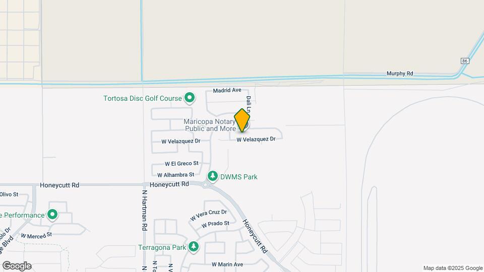 35920 W Velazquez Dr Mapa y Detalles de la Ubicación