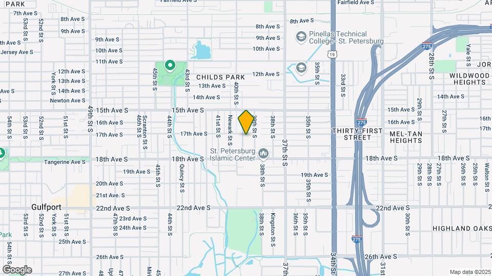 1710 40th St S Map and Location Details