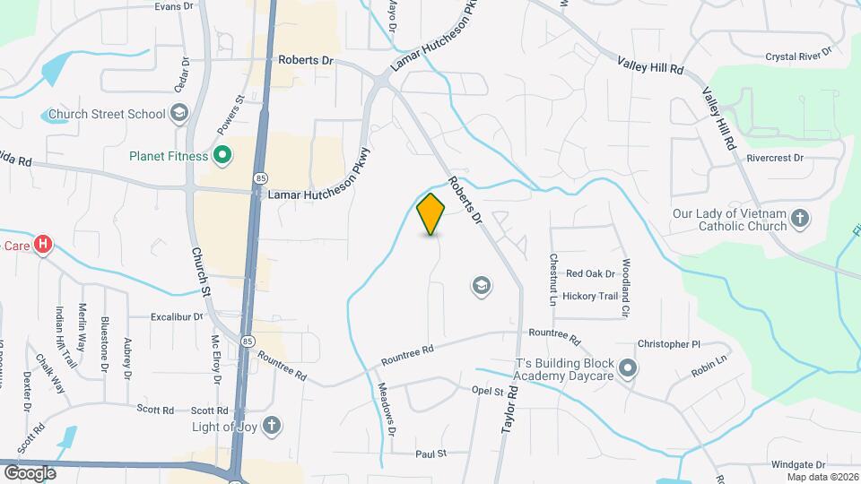 7169 Williamsburg Dr Map and Location Details