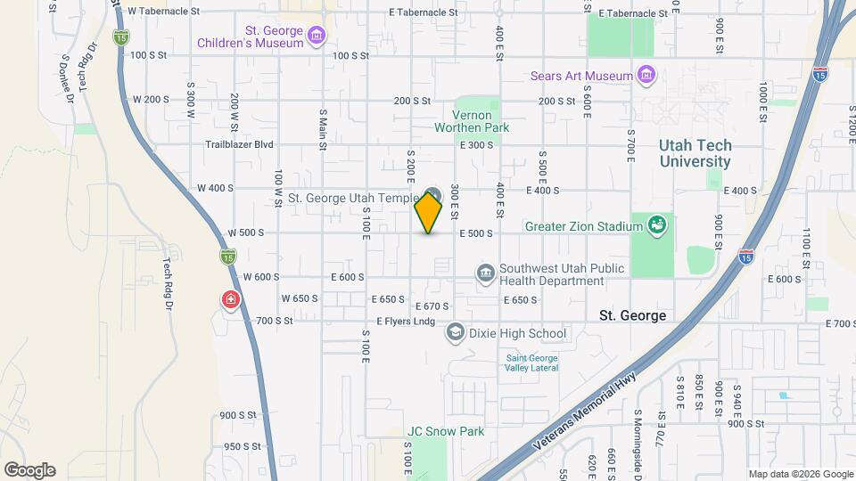 Red Cliff Gardens Map and Location Details