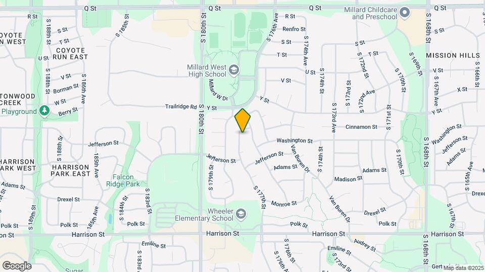 6161 S 177th St Map and Location Details