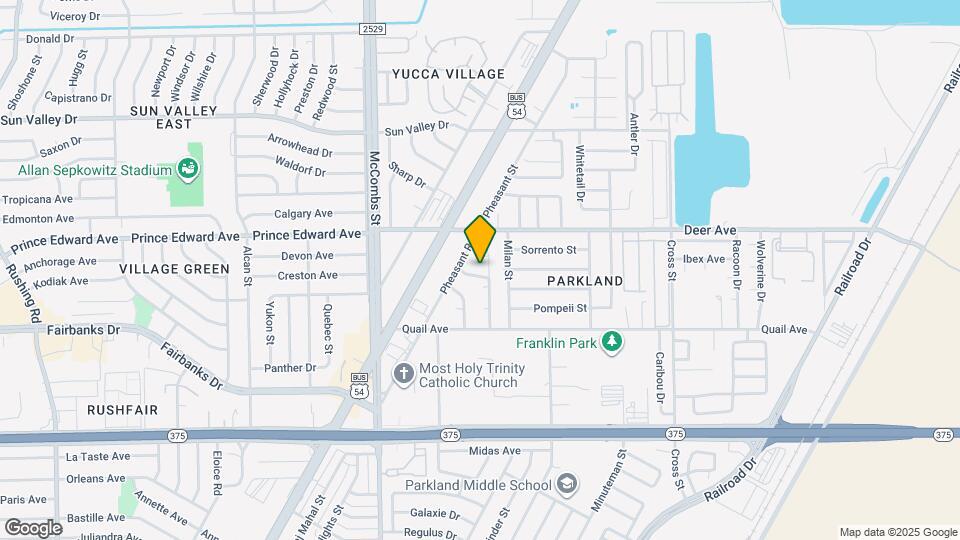 5937 Sinclair St Mapa y Detalles de la Ubicación