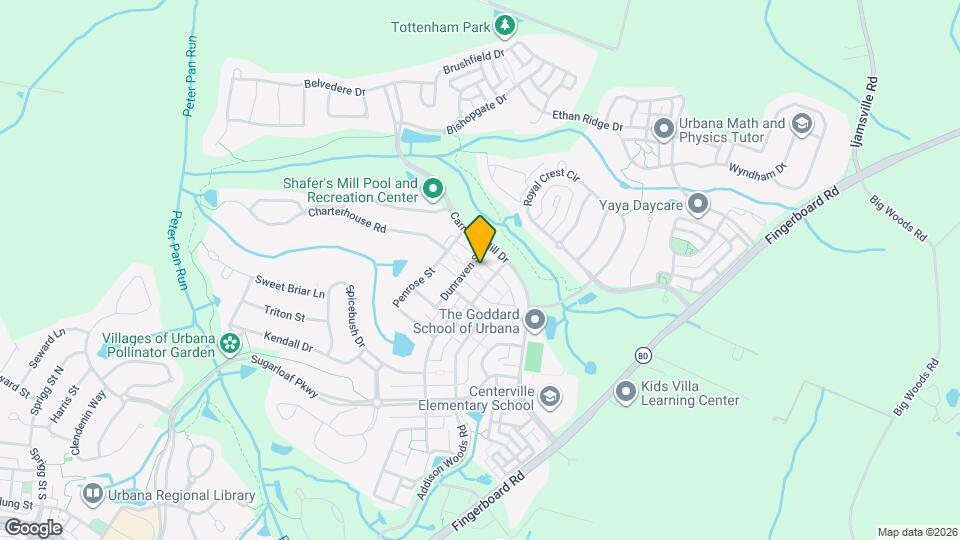 9459 Dunraven St Map and Location Details