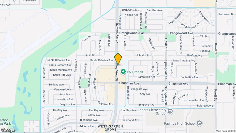 6012 Santa Barbara Ave Mapa y Detalles de la Ubicación