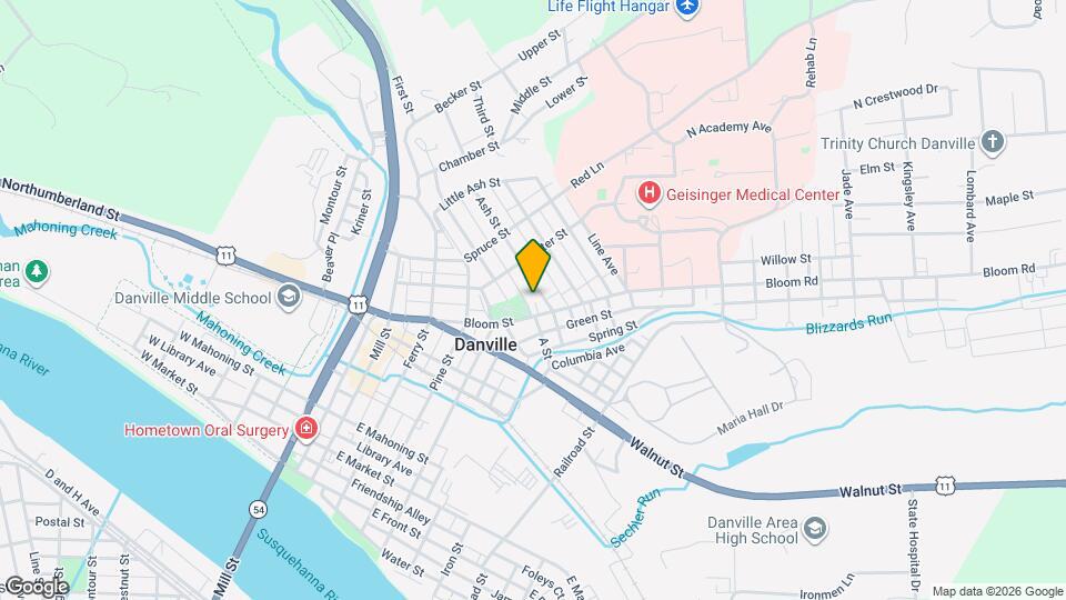 407 Bloom St Map and Location Details