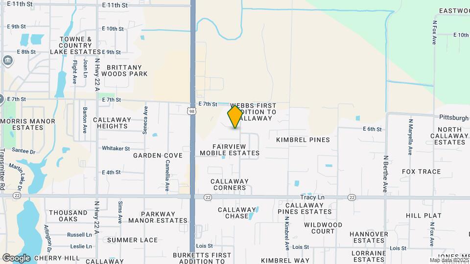 5818 Butler Dr Map and Location Details
