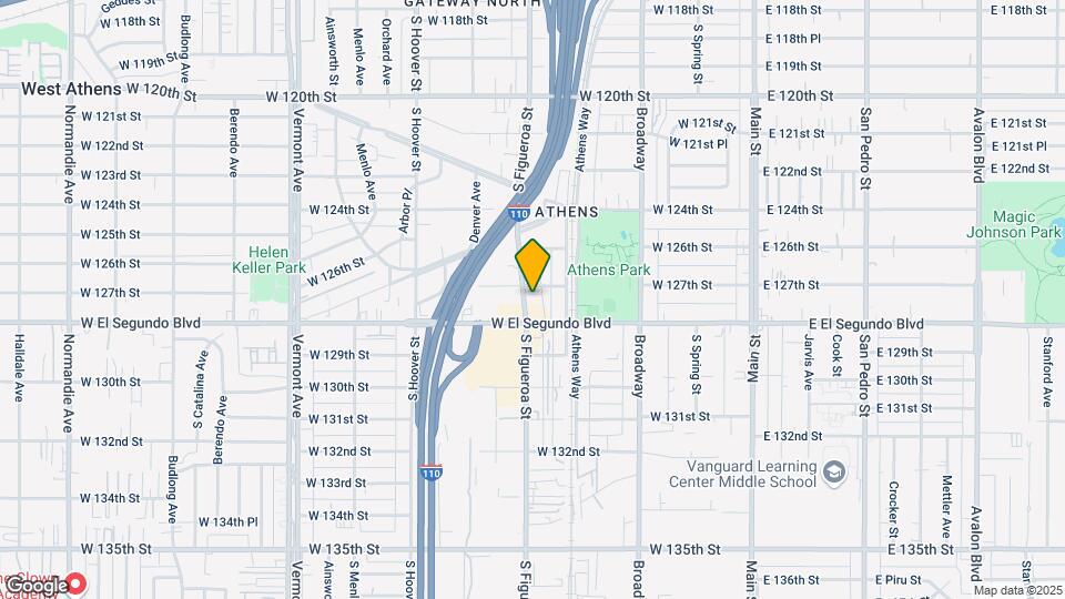 12714 S Figueroa St Map and Location Details