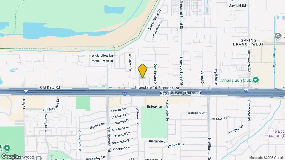 1106 W Tri Oaks Ln Map and Location Details