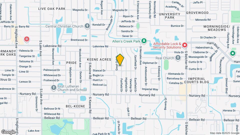 1392 Fairfield Dr Map and Location Details