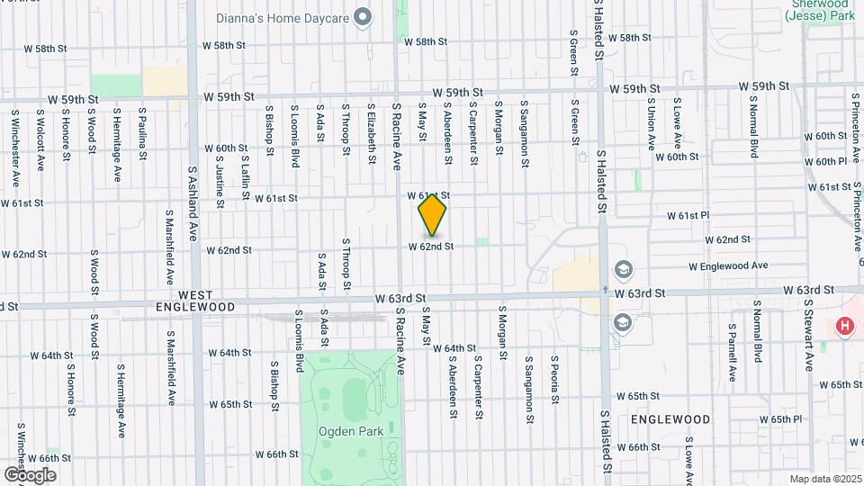 6153 S May St Map and Location Details