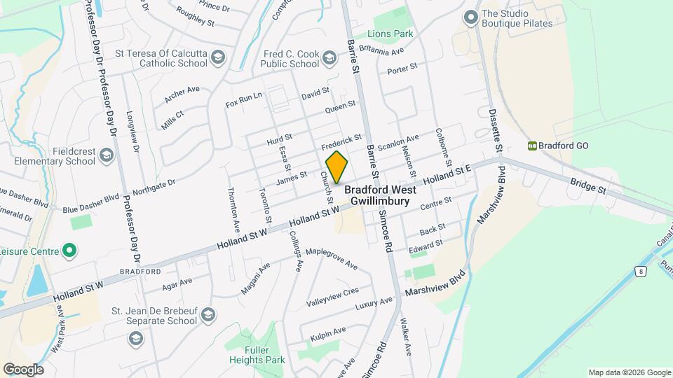 66 John St W Map and Location Details