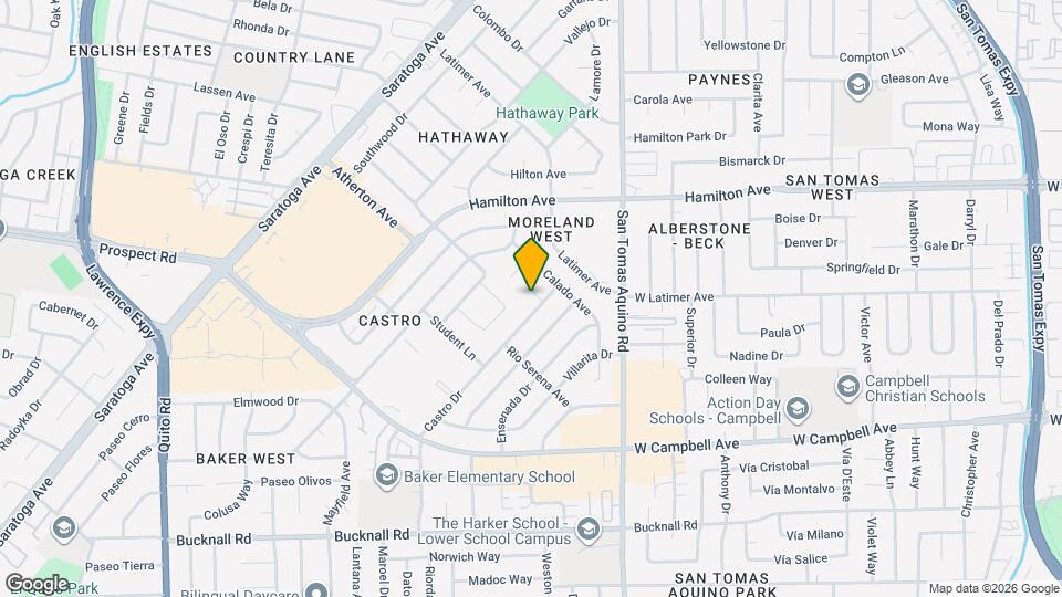399 Castro Ct Map and Location Details