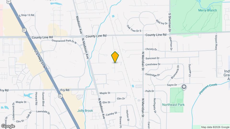 1023 Janet Dr Map and Location Details