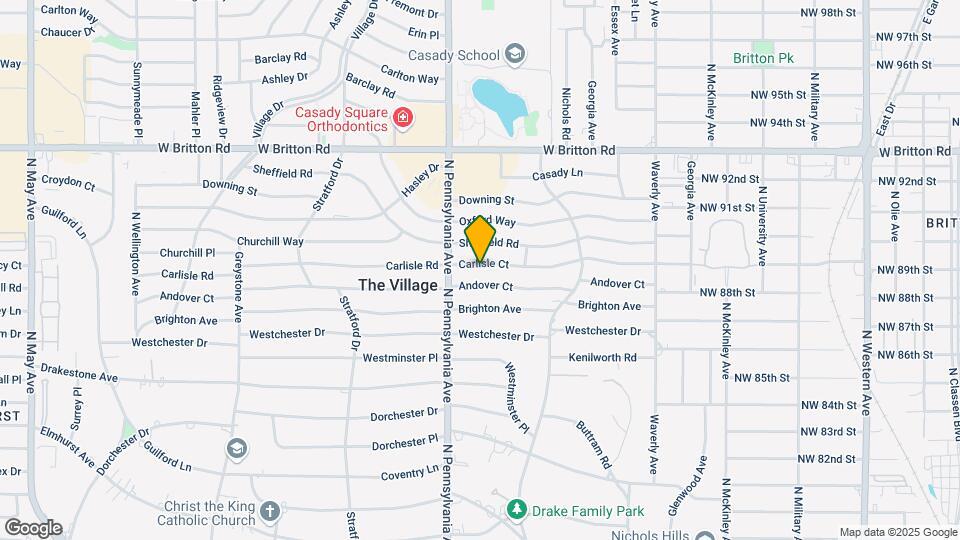 1618 Carlisle Ct Map and Location Details