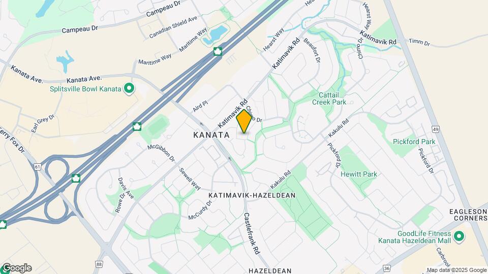 17 McClure Crescent Map and Location Details