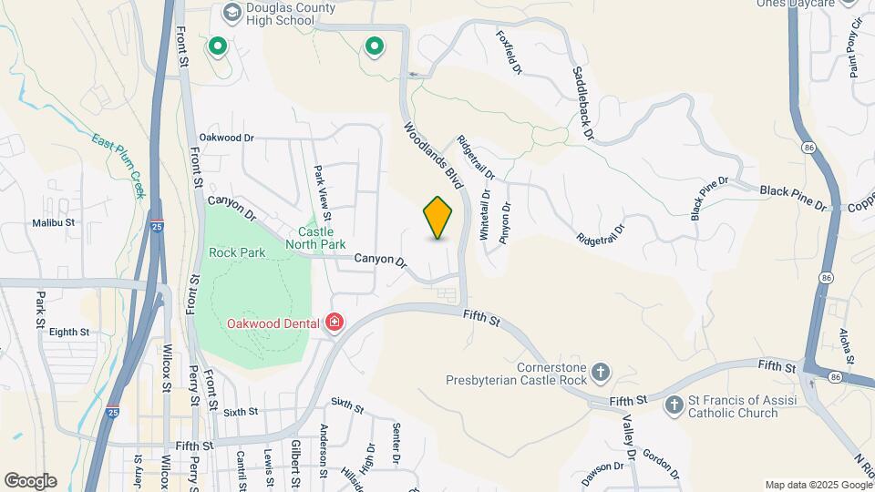 1511 Scott Canyon Ln Map and Location Details