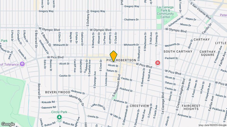 8837 Alcott St Map and Location Details